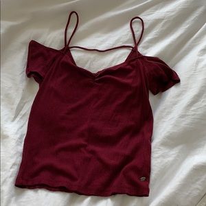 AE Super Soft Off the Shoulder Crop Top